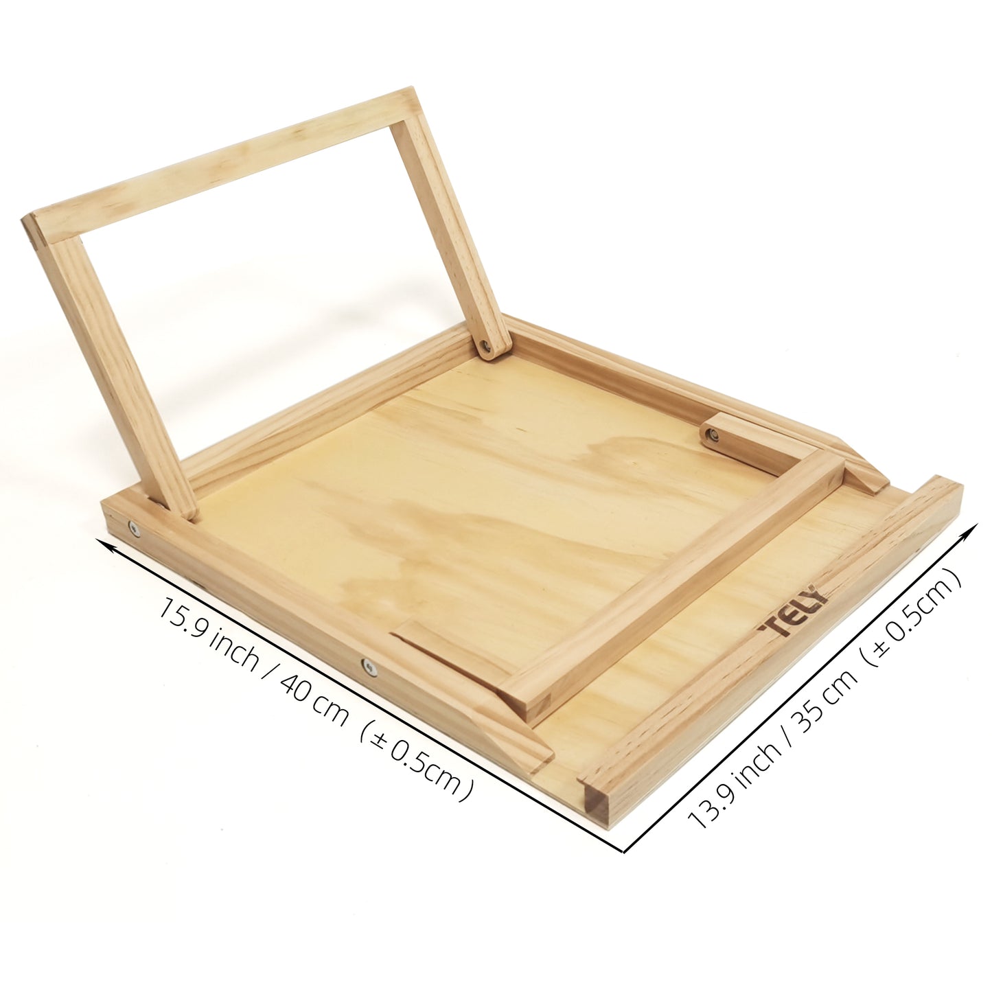 TELY Puzzle Board Stand - Puzzle Easel/Holder for Tilting Puzzle Board - Assembly Jigsaw Puzzle Bracket - 15.9" x 13.9"(40*35cm)
