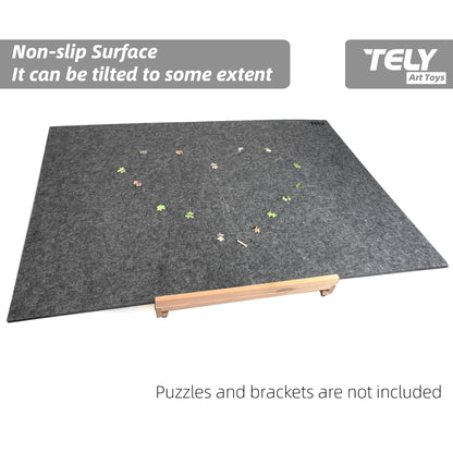 TELY Foldable Puzzle Mat - Portable Puzzle Board (2000 Pieces) - Extra Large Size 45.7 × 30.7 inches(116*78cm)